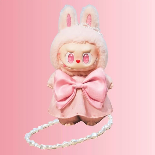 Summer Vibes: Adorable Mokoko Vinyl Plush Pendant - Jump into Fun!
