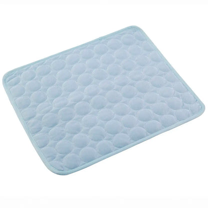 2026 New Cooling Dog Pad, Ice Silk Cooling Mat for Dogs, Non-Slip & Machine Washable Design, Summer Comfort Mat for Small to Large Pets, Universal Fit, Recycle