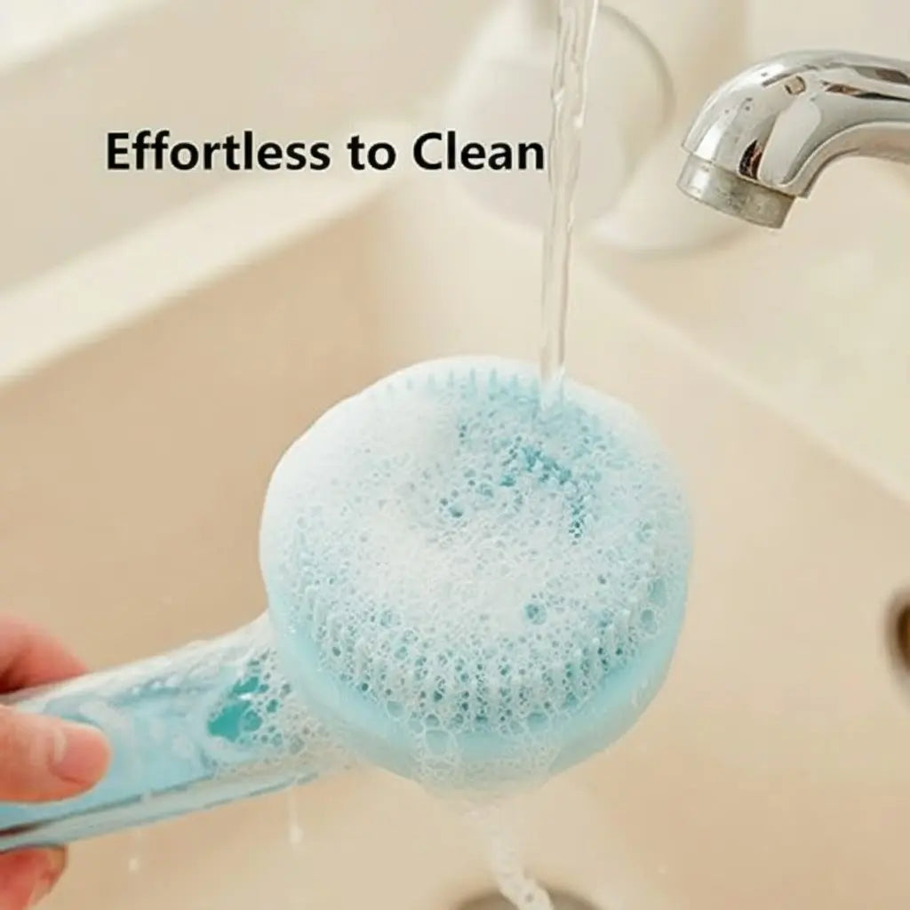2026 New 2-In-1 Pet Bath & Grooming Deshedding Brush with Built-In Soap Dispenser, 8In×3In×4In, Gentle Massage Tool for Dogs & Cats, Boosts Beauty/Hair Care, Improves Bathing Experience, Promotes Blood Circulation