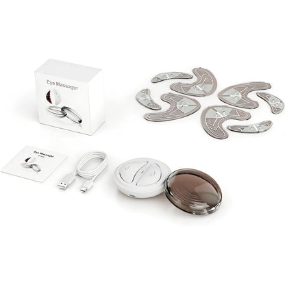 Revitalize Your Eyes with the EMS Redlight Eye Massager: Portable Beauty Device to Reduce Bags & Dark Circles