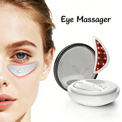 Revitalize Your Eyes with the EMS Redlight Eye Massager: Portable Beauty Device to Reduce Bags & Dark Circles